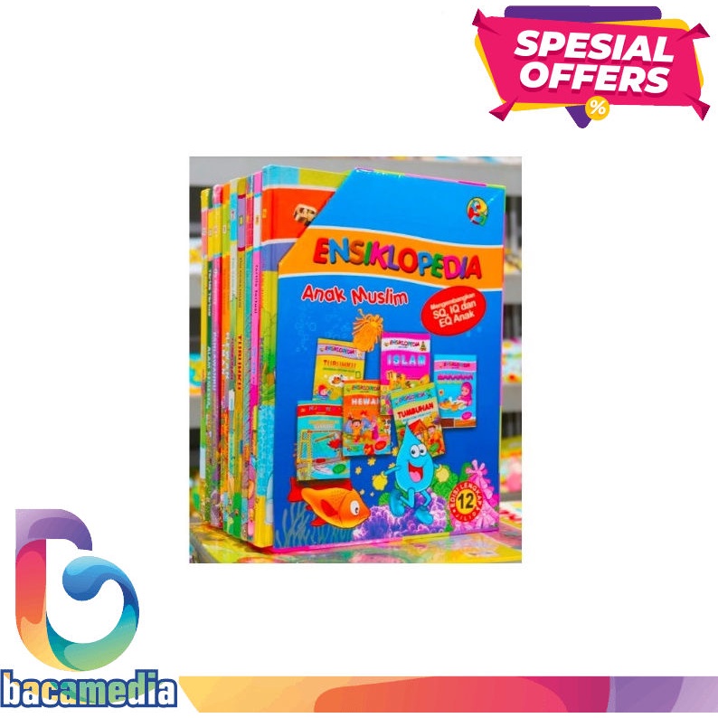 1 Set Ensiklopedia Anak Muslim 12 Jilid