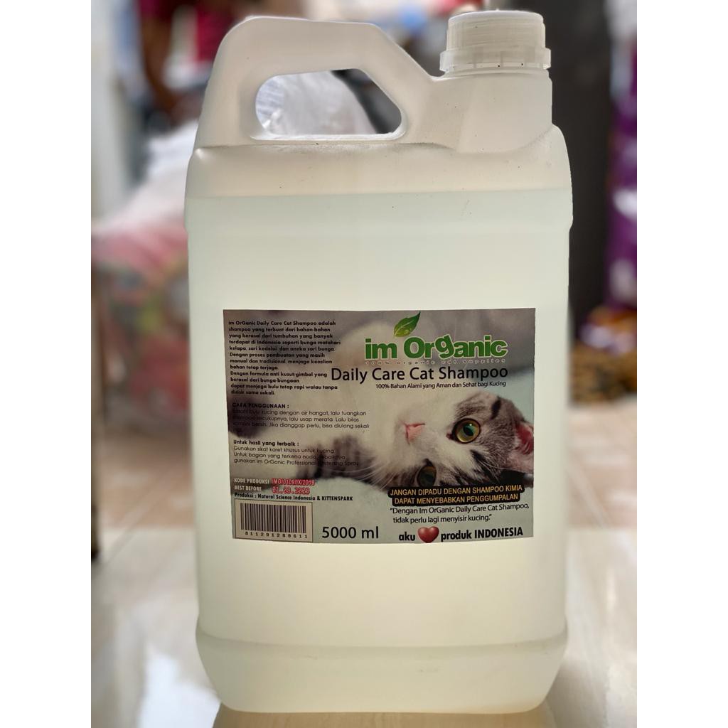 shampoo imo daily im organic 5000ml shampo 5l