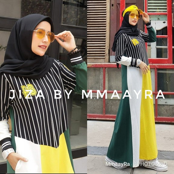 DRESS CASUAL JIZA BY MMAAYRA / GAMIS CANTIK / GAMIS TERBARU / GAMIS REMAJA / GAMIS KAOS