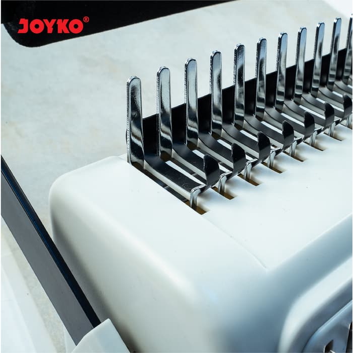 

Joyko Binding Ring Plastic Comb Spiral Jilid Oval ukuran F4 isi 50Pcs Joyko RPC-23-35