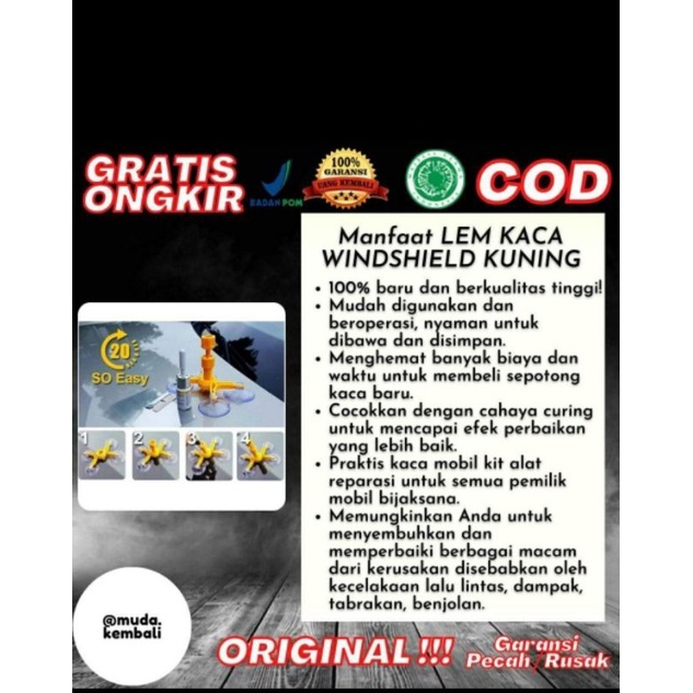 

LEM KACA RETAK / LEM KACA MOBIL AQUARIUM HP DAN LAIN LAIN