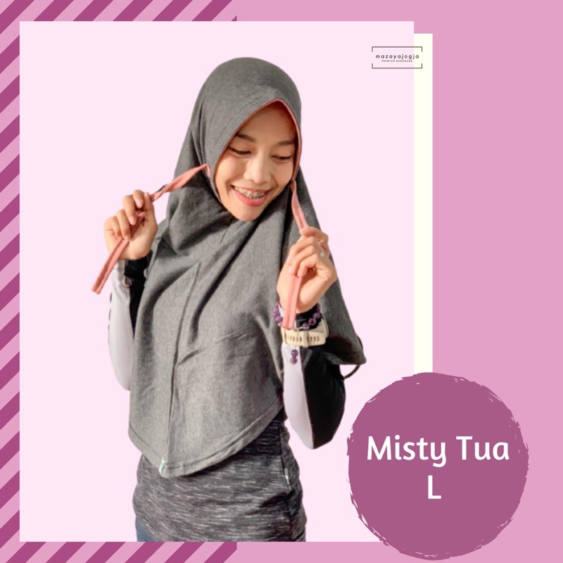 Mazaya L/ Jilbab Mazaya/ Bergo/ mazayajogja