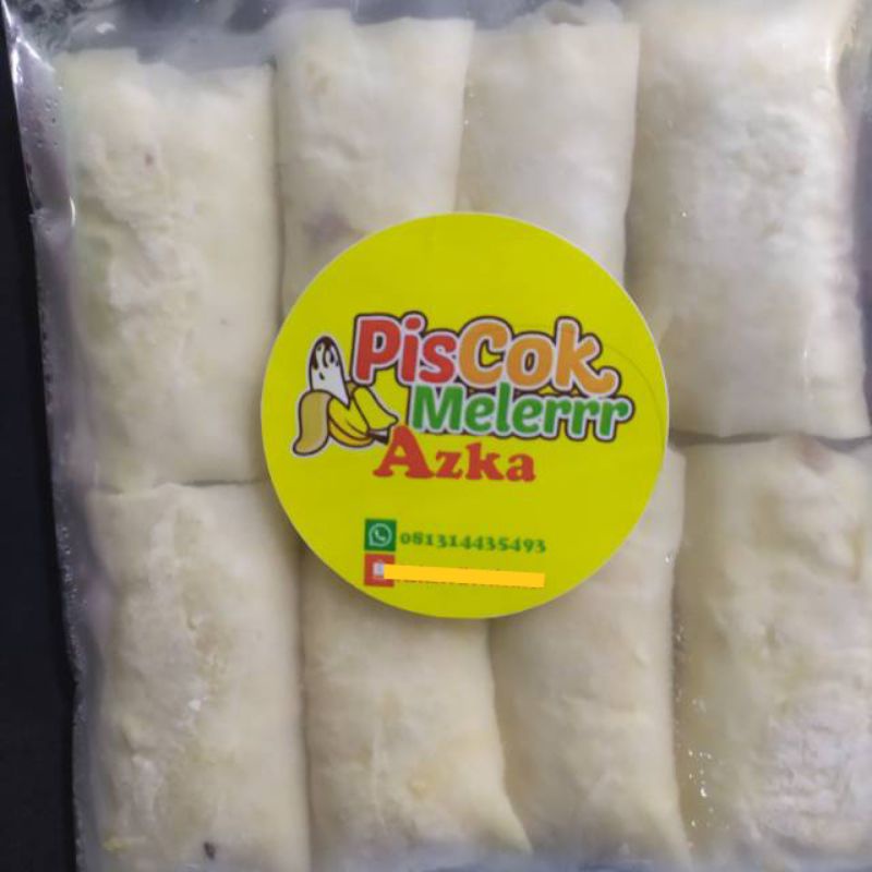 

pisang coklat lumer