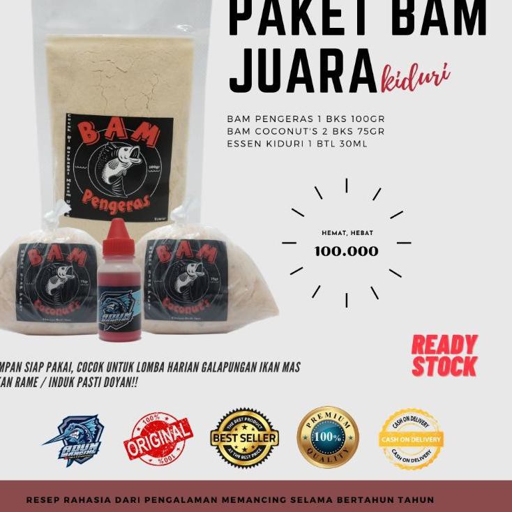 ➴ Paket juara Kiduri/Bam Coconut's spesialis ikan Rame ✤