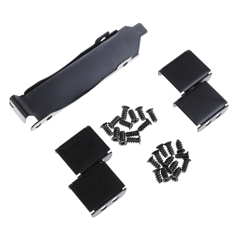 【justenjoyingg.id】3 Fan Mount Rack PCI Slot Bracket+20 Screw+4 Connector For Video GPU Card Cooler