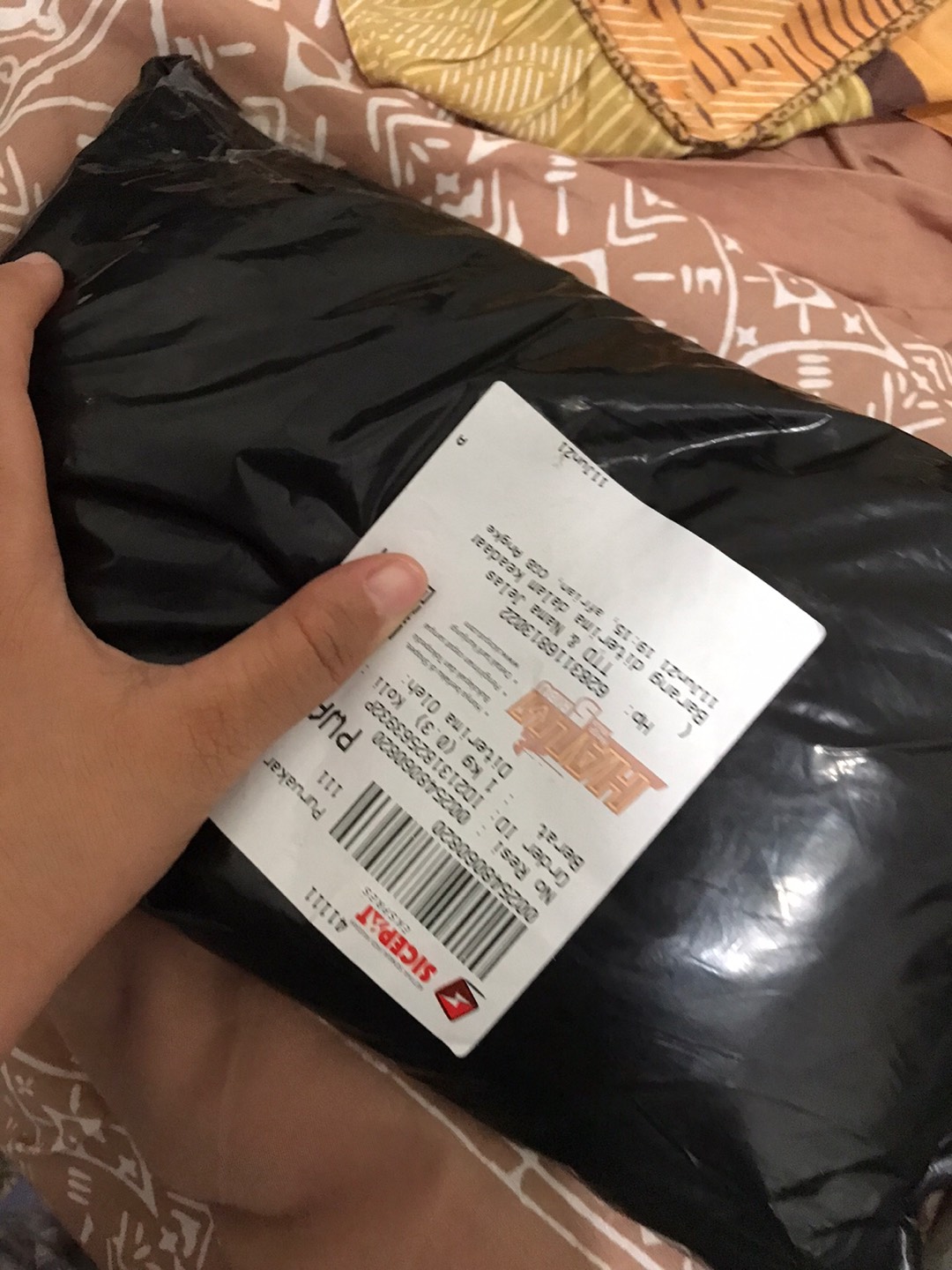 Sale  Atasan Unisex Baju Bali Motif Dashiki Hitam Putih Realpict