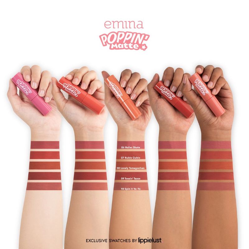 EMINA Poppin Matte 4,5gr (Lip Cream)