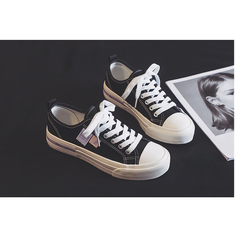 [OOS] Sepatu Sneakers Kasual Wanita Buat Hangout dan OOTD kualitas Import Premium -298