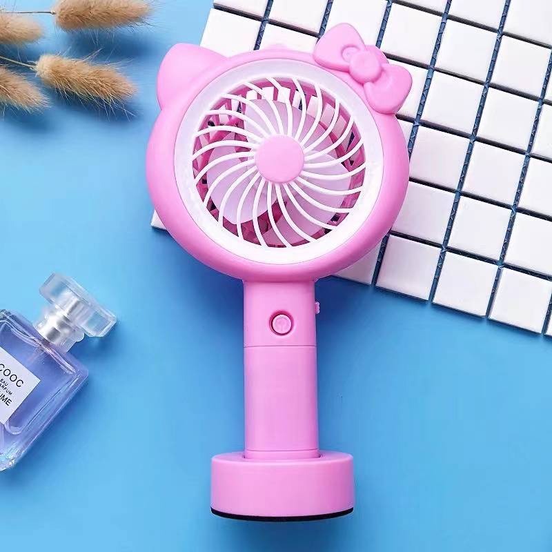 FUTAKO Kipas Angin Tangan Stand Portable Karakter ( Standing Mini Fan)