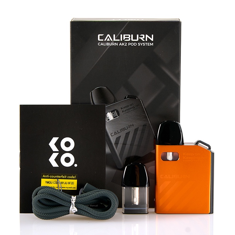 UWEL CALIBURN AK2 POD KIT AUTHENTIC LENGKAP