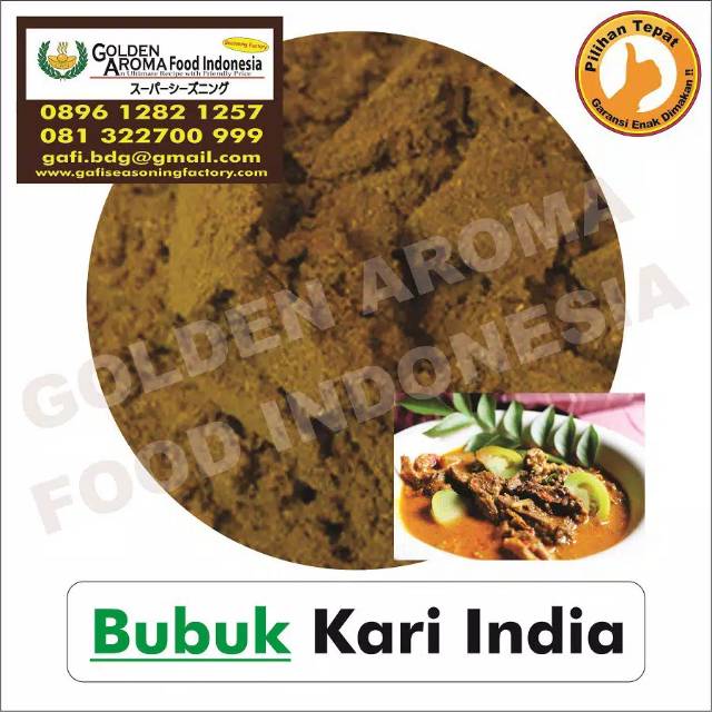 

Indian Curry powder / Bubuk kare India rempah pilihan