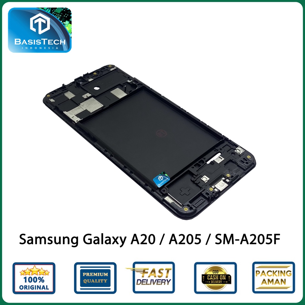 FRAME TATAKAN LCD SAMSUNG A20 A205 A205F ORIGINAL QUALITY