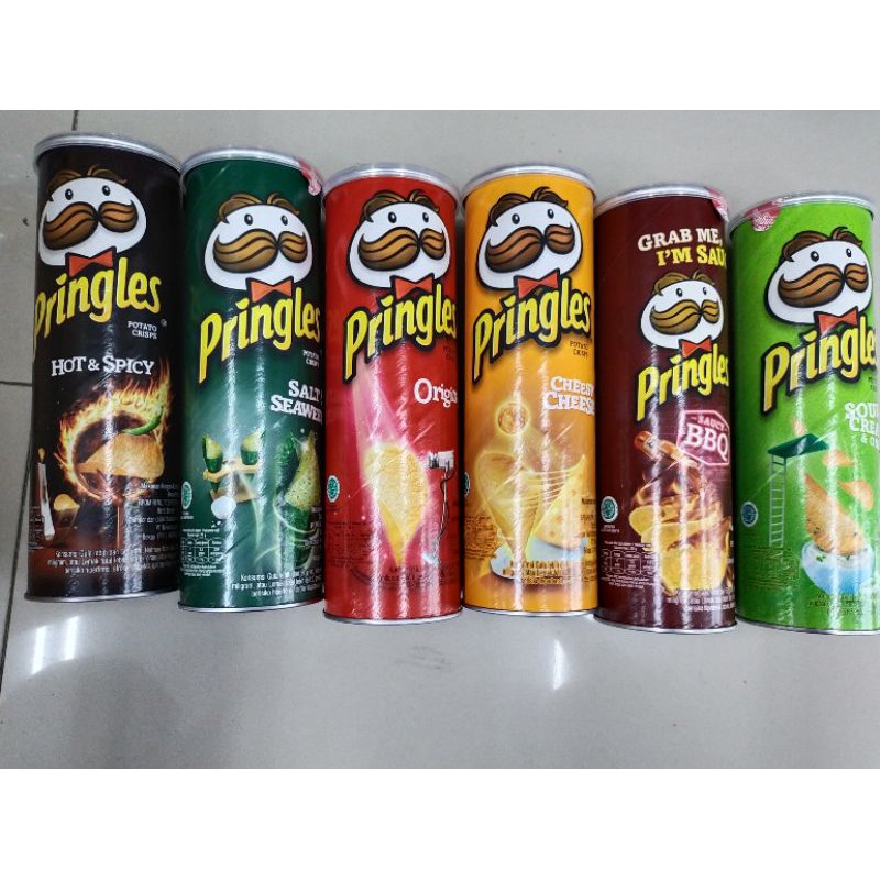 

Pringles keripik kentang klg 102gr (6variant rasa)
