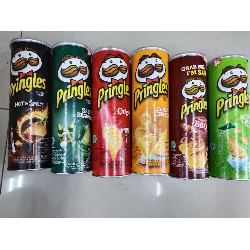 

Pringles keripik kentang klg 102gr (6variant rasa)