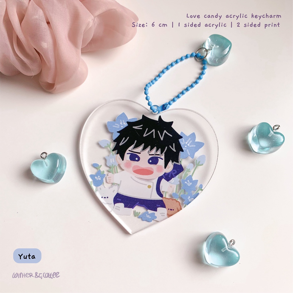 JUJUTSU KAISEN LOVE CANDY KEYCHARM - Spring Collection