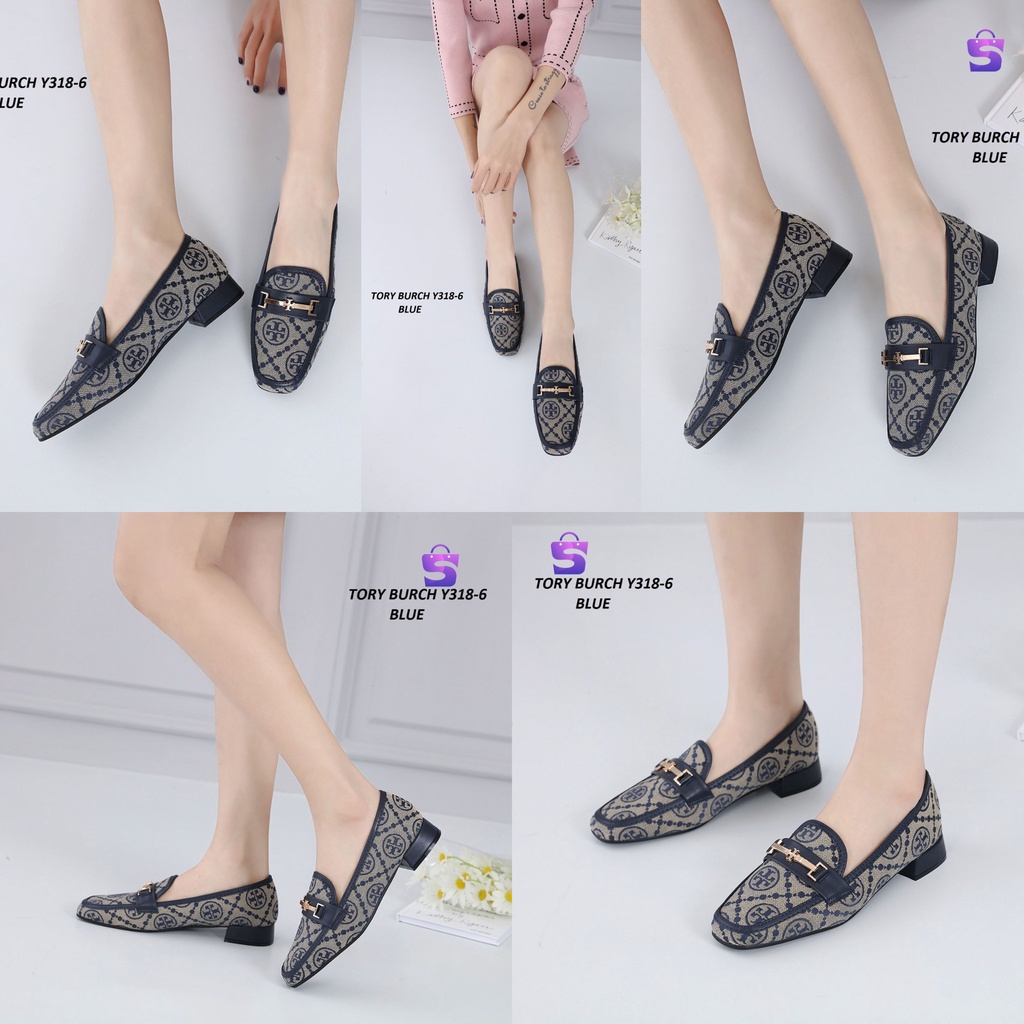 SEPATU LOAFERS LOW HEELS Y318-6