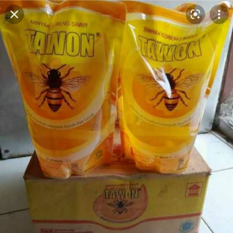 

minyak goreng Tawon 2 liter perdus