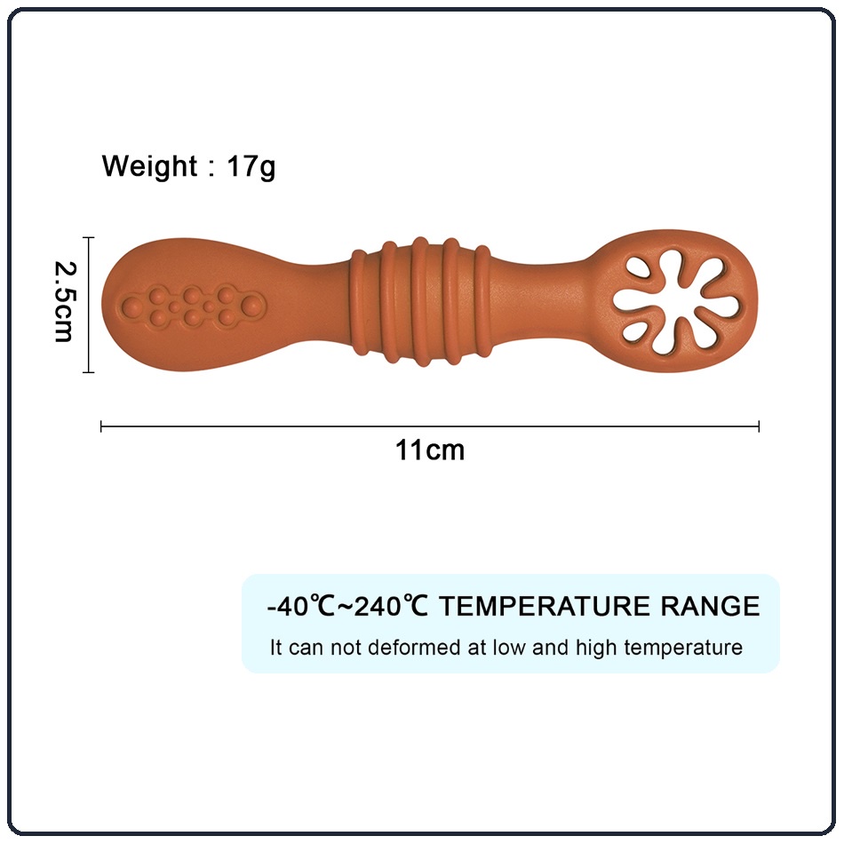 Lababy Silicone Spoon | Makan Bayi Silicon