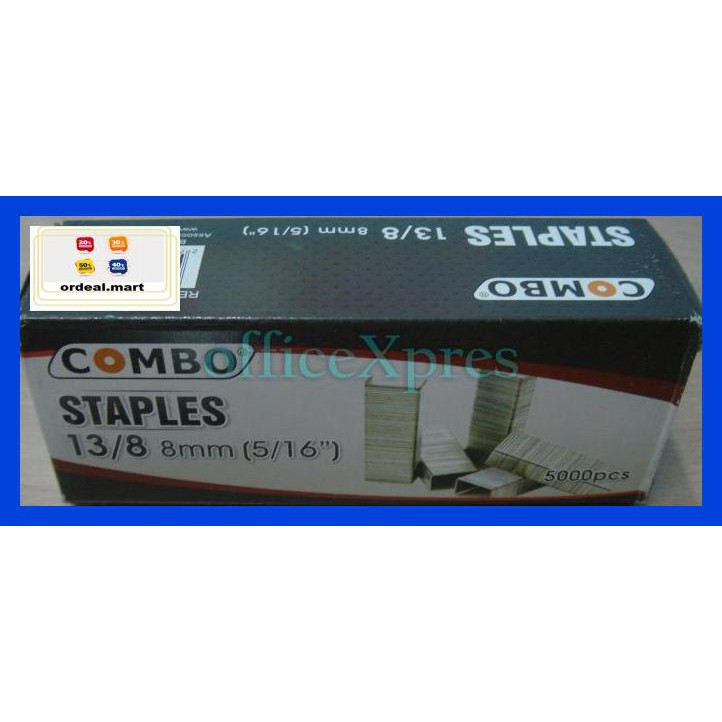 

6Rtiut7- Isi Staples / Isi Stapler Tembak 13/8 Combo 5Ea5W5-
