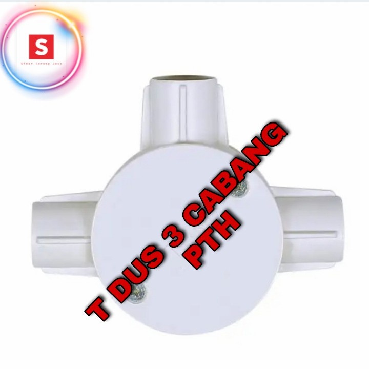 T Dus Tee Listrik Putih