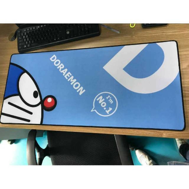 Gaming Mouse Pad XL Desk Mat Doraemon  400 x 900 mm