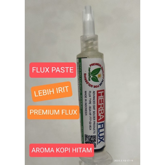 Herbaflux Flux Paste dengan Aroma Kopi Premium untuk Soldering Lebih Mudah