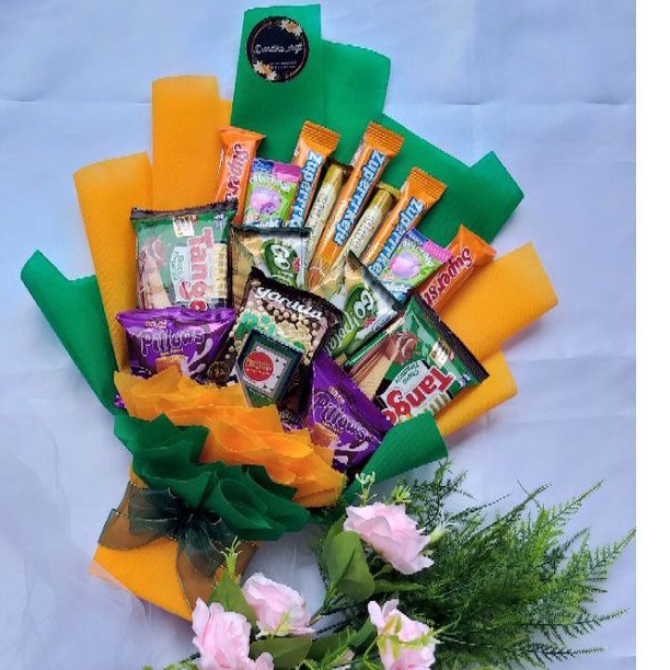 

buket snack /buket snack murah/hadiah ultah/hadiah wisuda