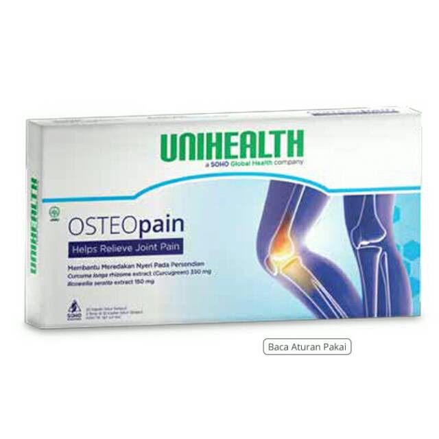 Unihealth Soho Osteopain untuk Tulang dan Sendi isi 20 kapsul