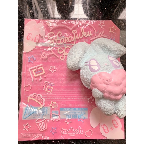 squishy ibloom harajuku rabbit (warna biru)
