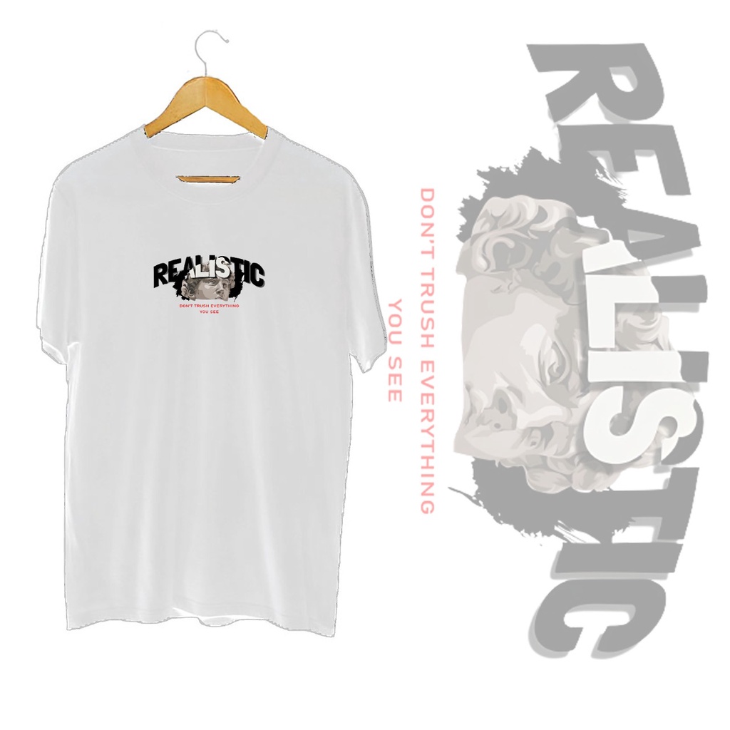 KAOS OVERSIZE REALISTIC T-SHIRT