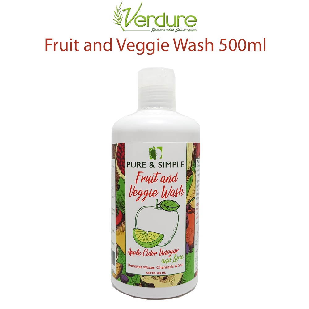 

Verdure Fruit & Veggie Wash 500 ml (Pencuci buah dan sayuran)