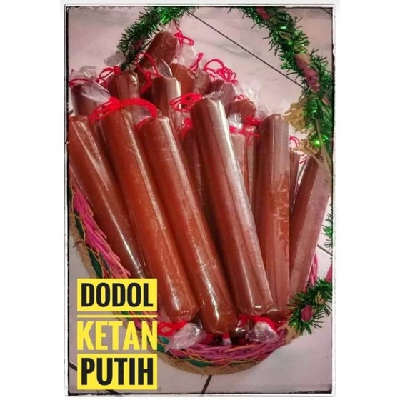 

Dodol Betawi Ketan Putih 1 Pcs