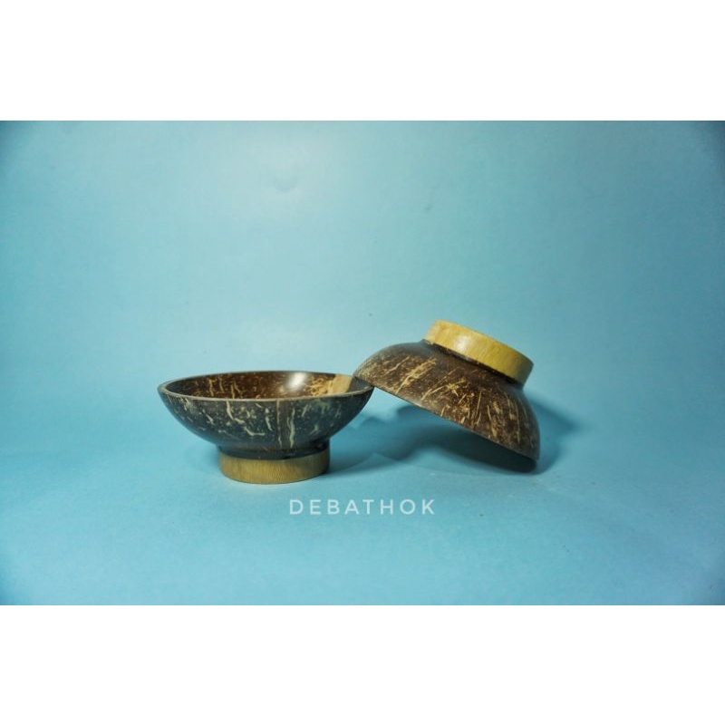 Mangkok Sambal Tempat Sambal Batok Kelapa Mangkok Masker Batok Kelapa