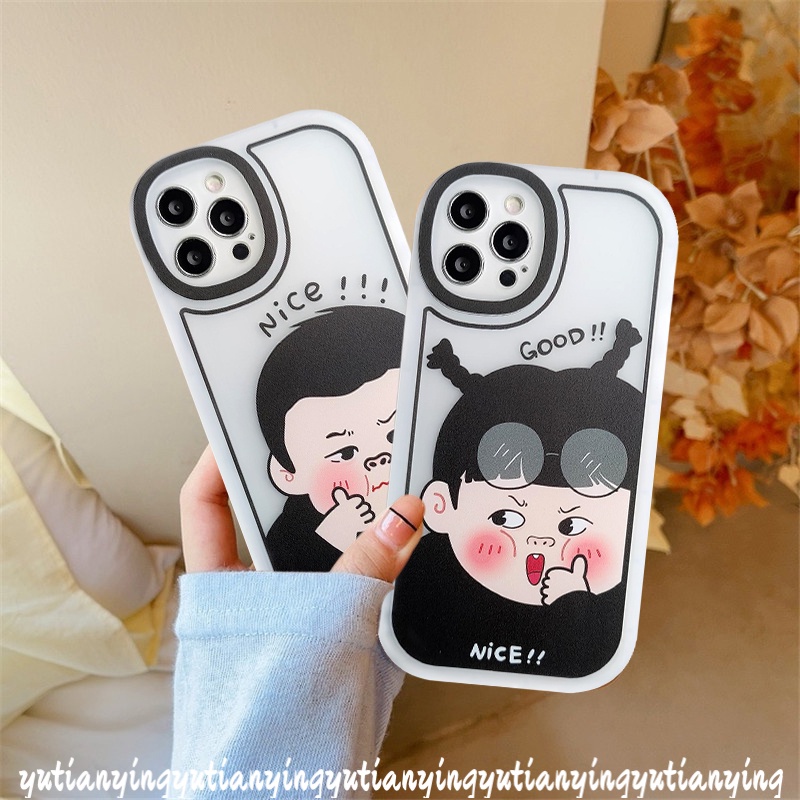 Soft Case Tpu Motif Kartun Untuk IPhone 7 Plus 6s 6 8 11 13 12 Pro Max XR X XS Max SE 2020