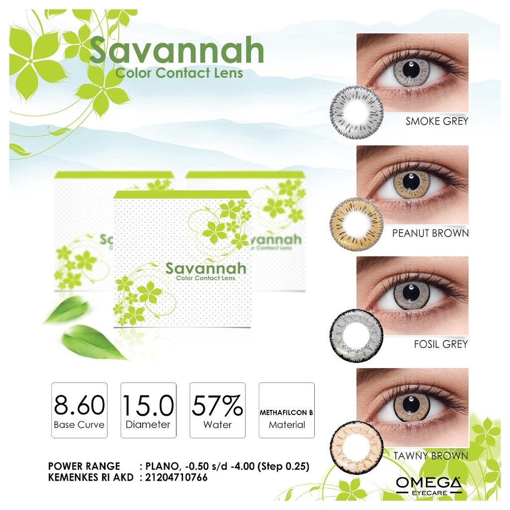 Softlens Savannah dia 15mm by Omega