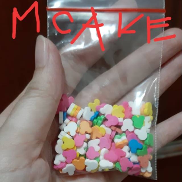 

Sprinkle Trimit Mickey Head Hiasan Kue