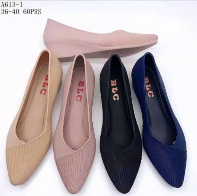 Sepatu Formal/Kerja Wedges 4 cm FUHAHA 701