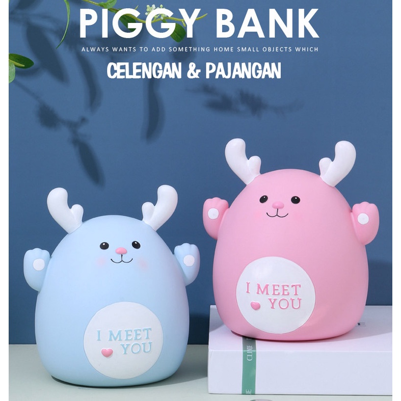 Celengan Anak Model Hewan Animal Piggy Bank impor