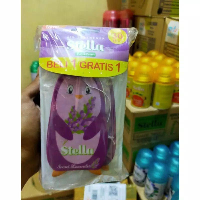 STELLA FUN &amp; FRESH BELI 1 GRATIS 1 parfum mobil karakter/pengharum ruangan