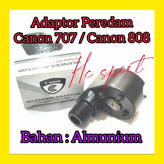 Adaptor Peredam Canon 808 , Canon 707 - Nepel peredam Canon 808 Almu