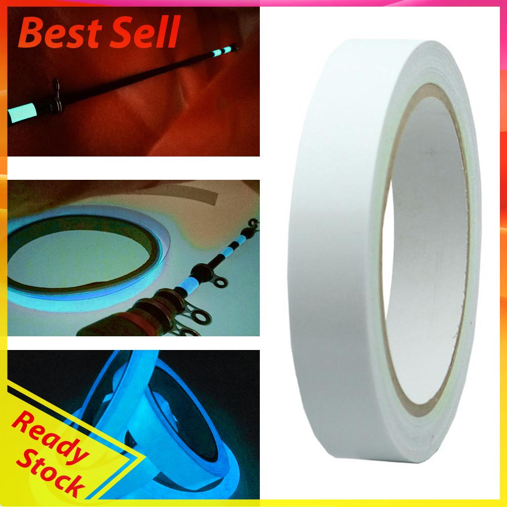 Tape Stiker Luminous Glow in The Dark Anti Air Untuk Joran Pancing DIY