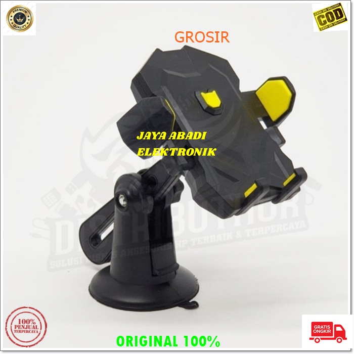 J333 HOLDER MOBIL TEMPAT HANDPHONE MAX 7 INCHI GANTUNGAN PEGANGAN MOBILE JEPIT SOFT TUBE MOBIL KACA DASHBOARD GPS JENDELA PENJEPIT JEPITAN MIROR UNIVERSAL MULTI ORIGINAL PEREKAT BRACKET PELINDUNG ANTI JATUH HANDPHONE BISA SEGALA JENIS MEREK HANDPHONE