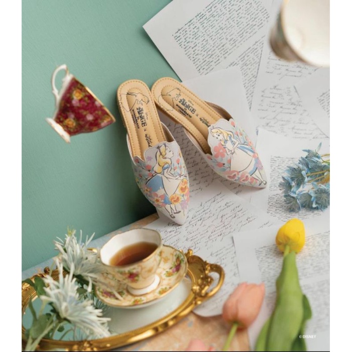 Ittaherl Blooming Slipper pointy Lilac Alice 38