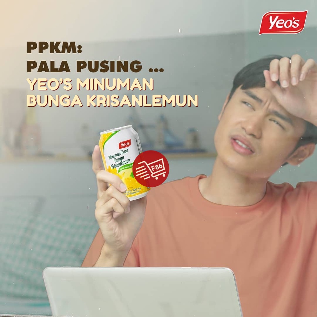 YEOS MINUMAN KALENG 300ML ISI 6 PCS SIAP DIMINUM BANYAK RASA