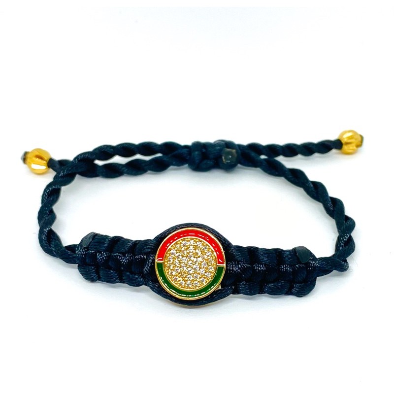 gelang tangan wanita //gelang serut//gelang rajut //perhiasan // gelang