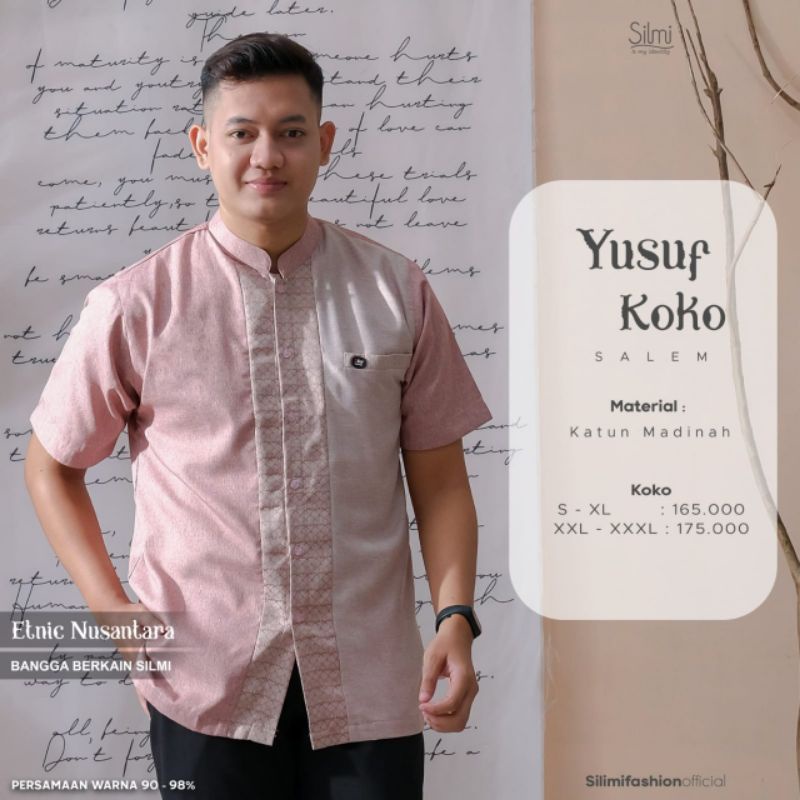 [SILMI] BAJU KOKO YUSUF BY SILMI // BAJU KOKO LEBARAN/NGAJI/JUM'ATAN || LILAC SALEM