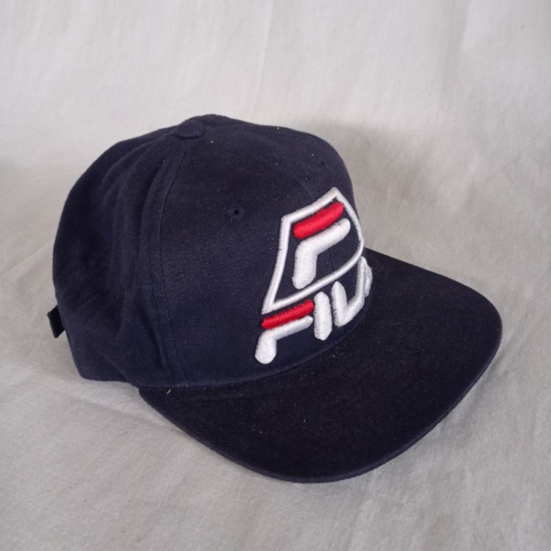 Vintage Snapback FILA Dark Blue