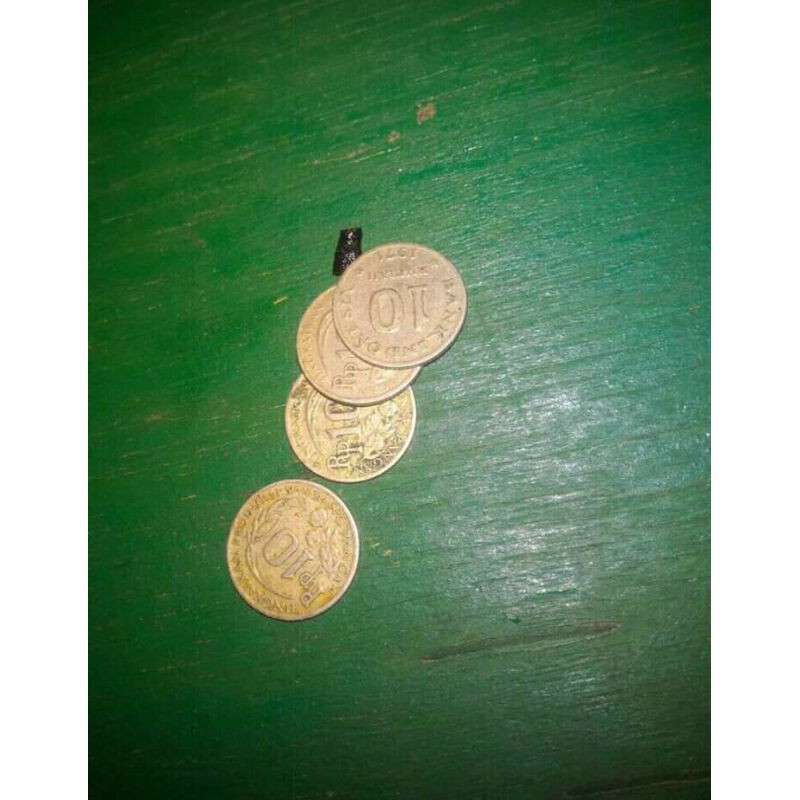 Uang koin 10 perak tahun 1971