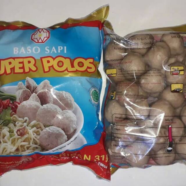 

Bakso sapi super polos