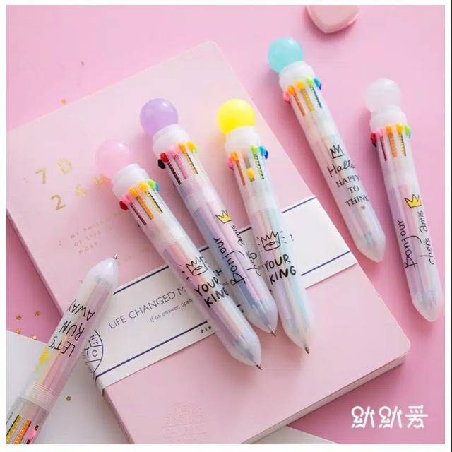 

Pulpen Warna-Warni Lucu Imut
